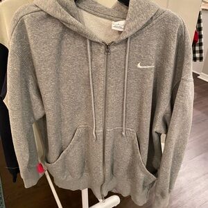 Nike Heather Gray Hoodie